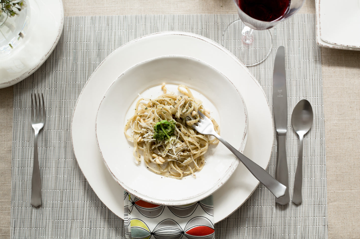 Lastra European Pasta Bowl, Handmade Amalfi Coast, Italy