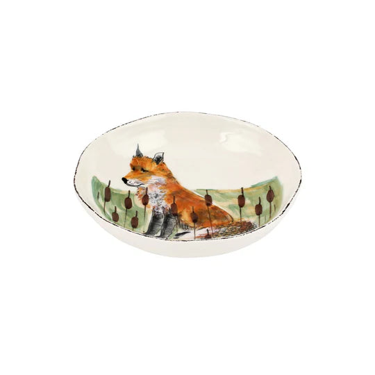 European Wildlife Pasta Bowl, Handmade Amalfi Coast, Italy