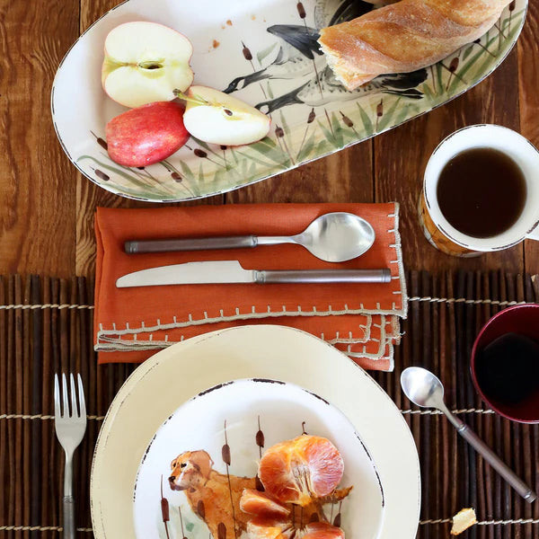 European Wildlife Pasta Bowl, Handmade Amalfi Coast, Italy