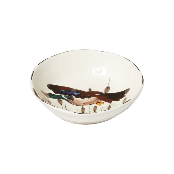 European Wildlife Pasta Bowl, Handmade Amalfi Coast, Italy