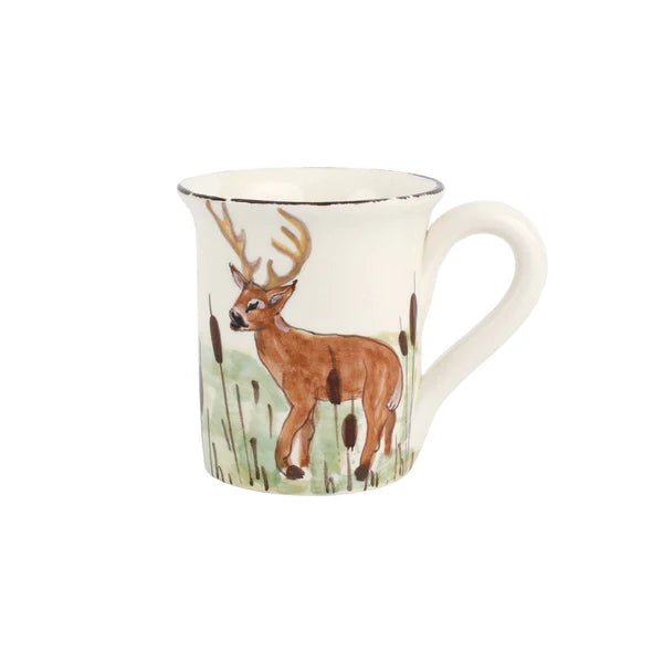 European Wildlife Mug, Handmade Amalfi Coast, Italy