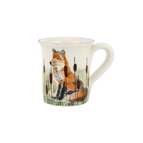 European Wildlife Mug, Handmade Amalfi Coast, Italy