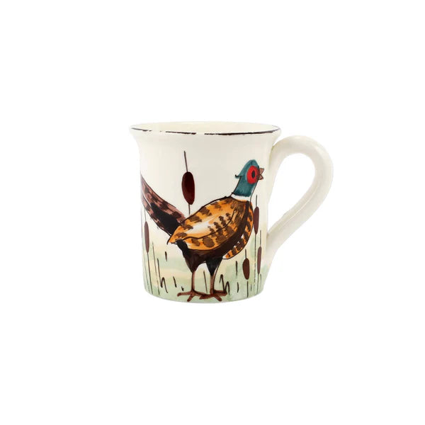 European Wildlife Mug, Handmade Amalfi Coast, Italy