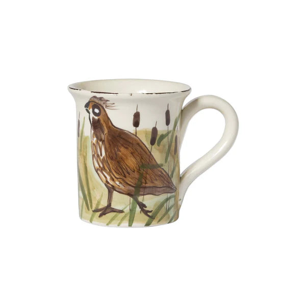 European Wildlife Mug, Handmade Amalfi Coast, Italy