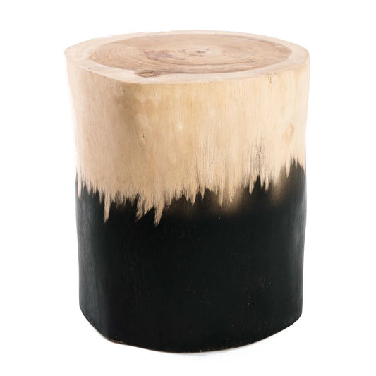 The Morocho Stool - Black Natural