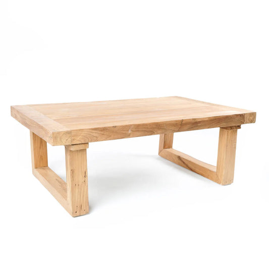 The Reclaimed Teak Coffee Table - Natural