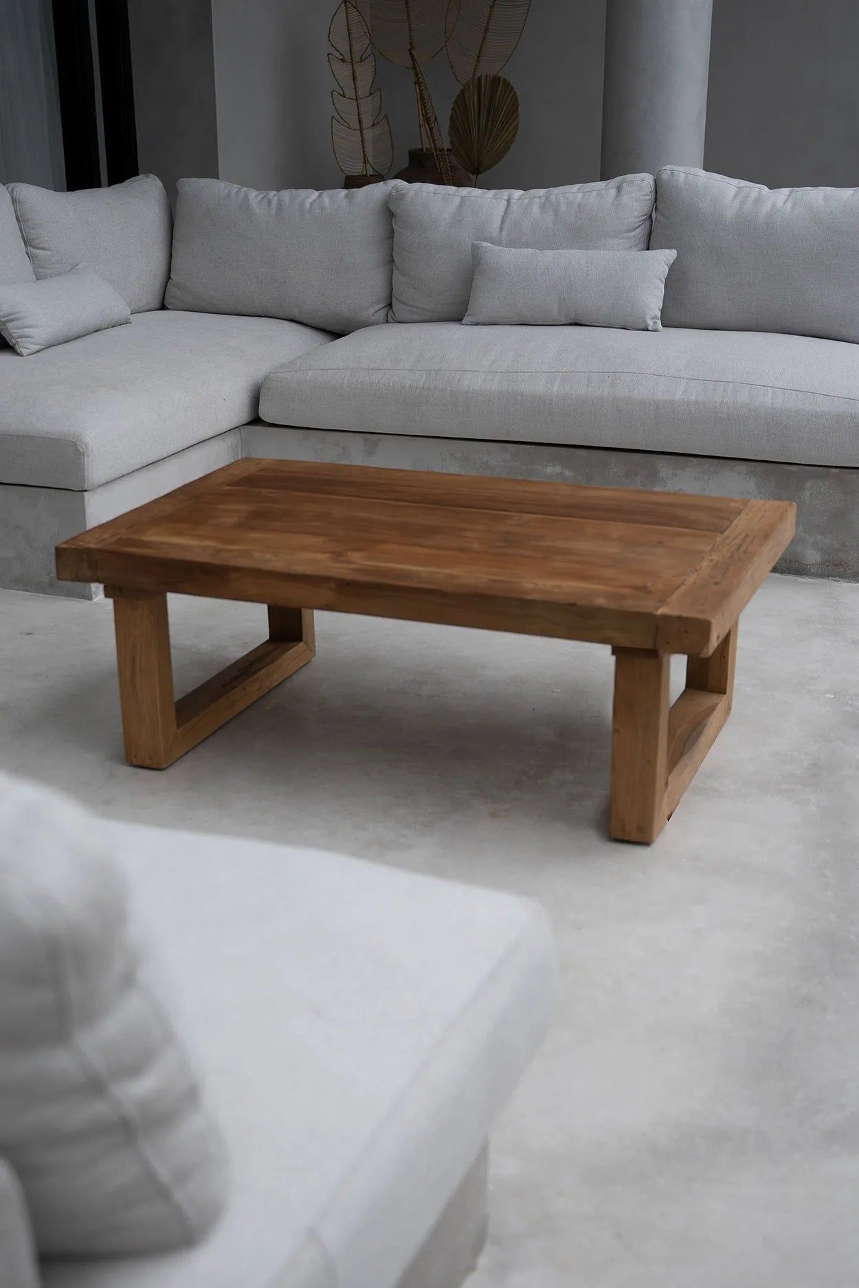 The Reclaimed Teak Coffee Table - Natural