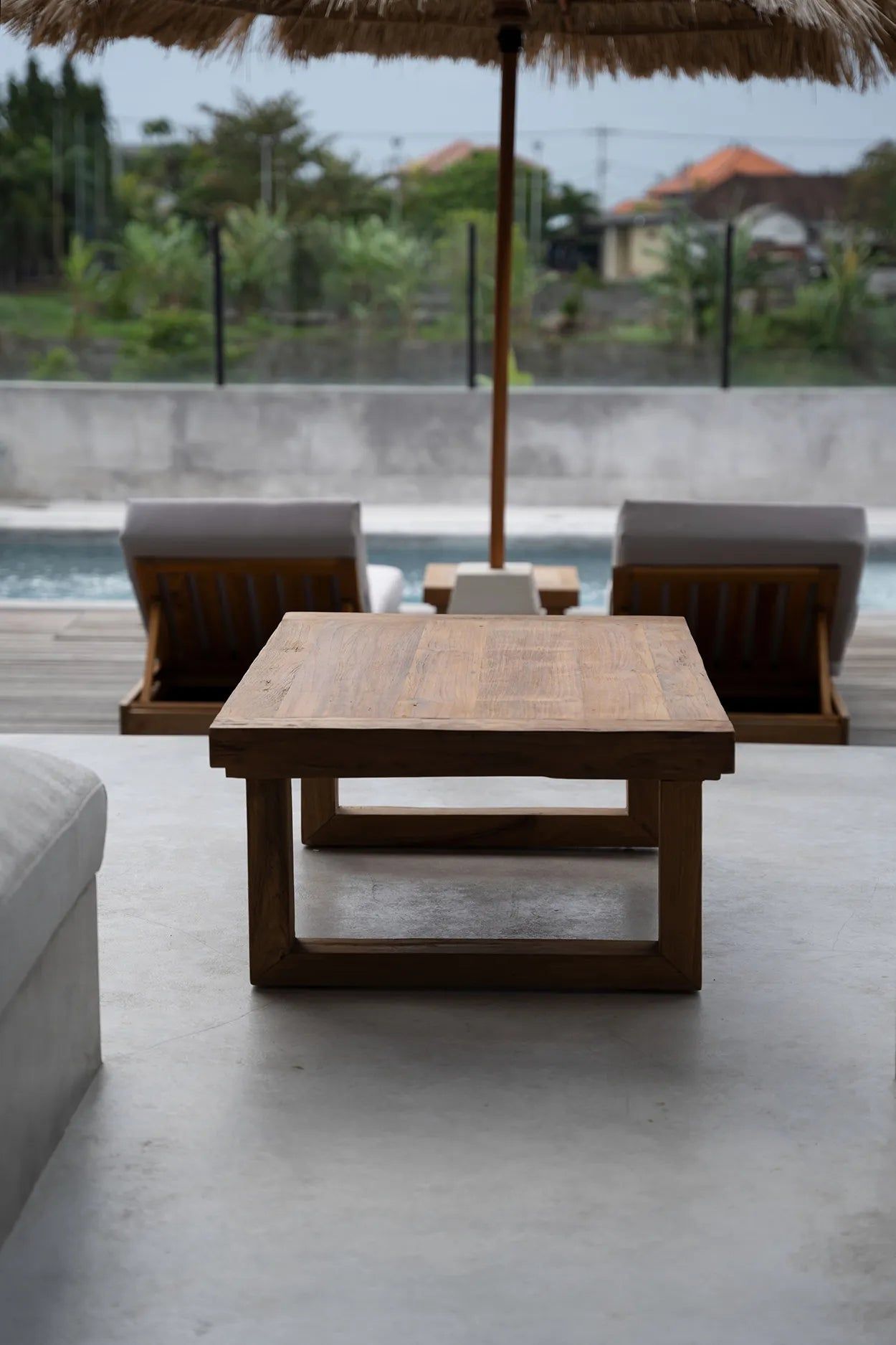 The Reclaimed Teak Coffee Table - Natural