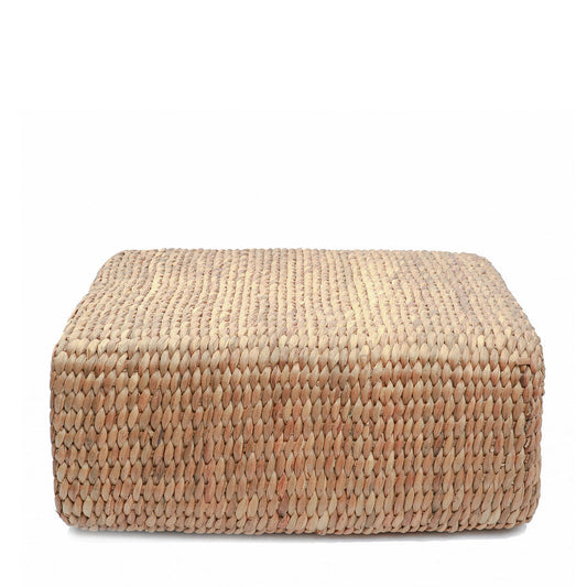 The Hyacinth Pouffe Square - Natural - 60