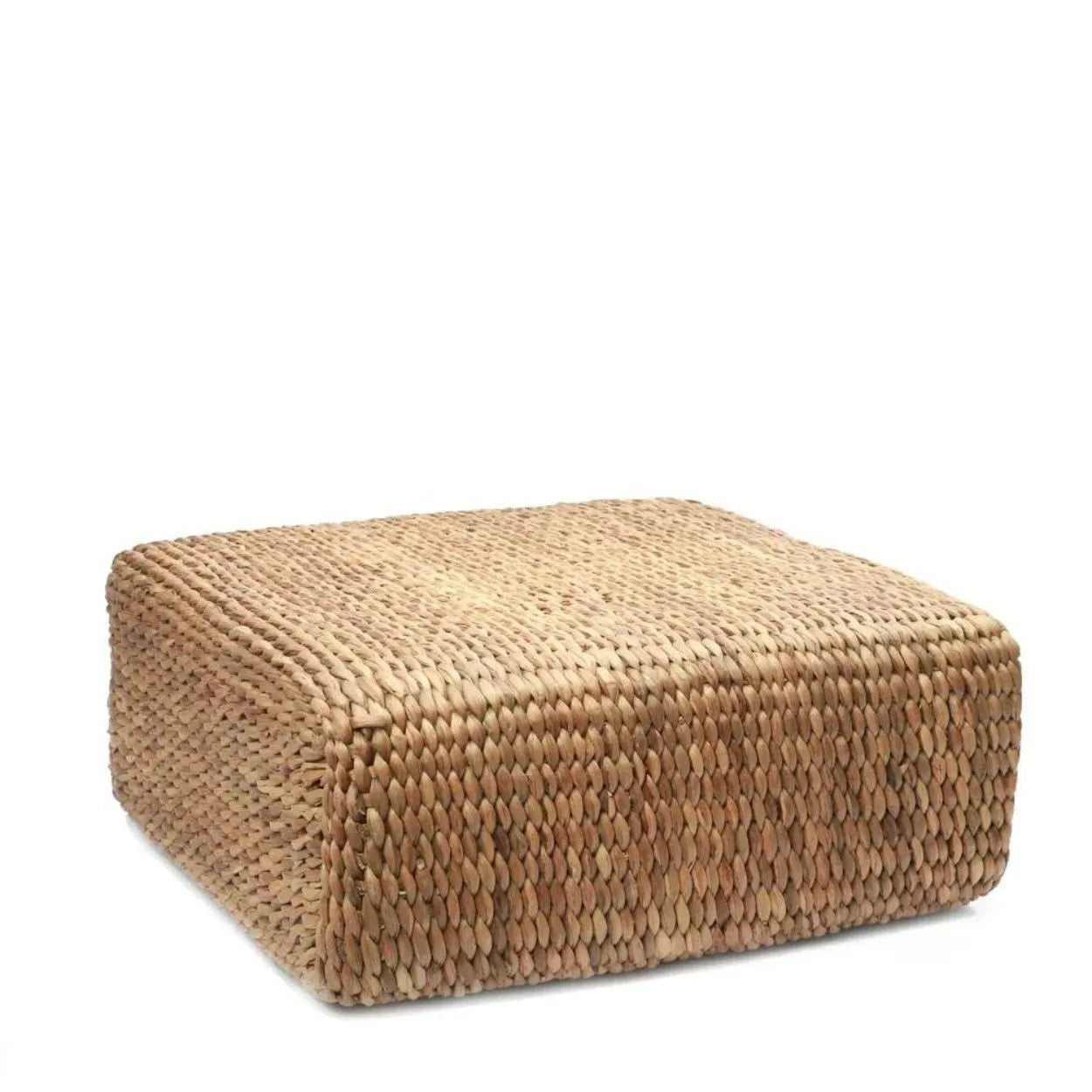 The Hyacinth Pouffe Square - Natural - 60