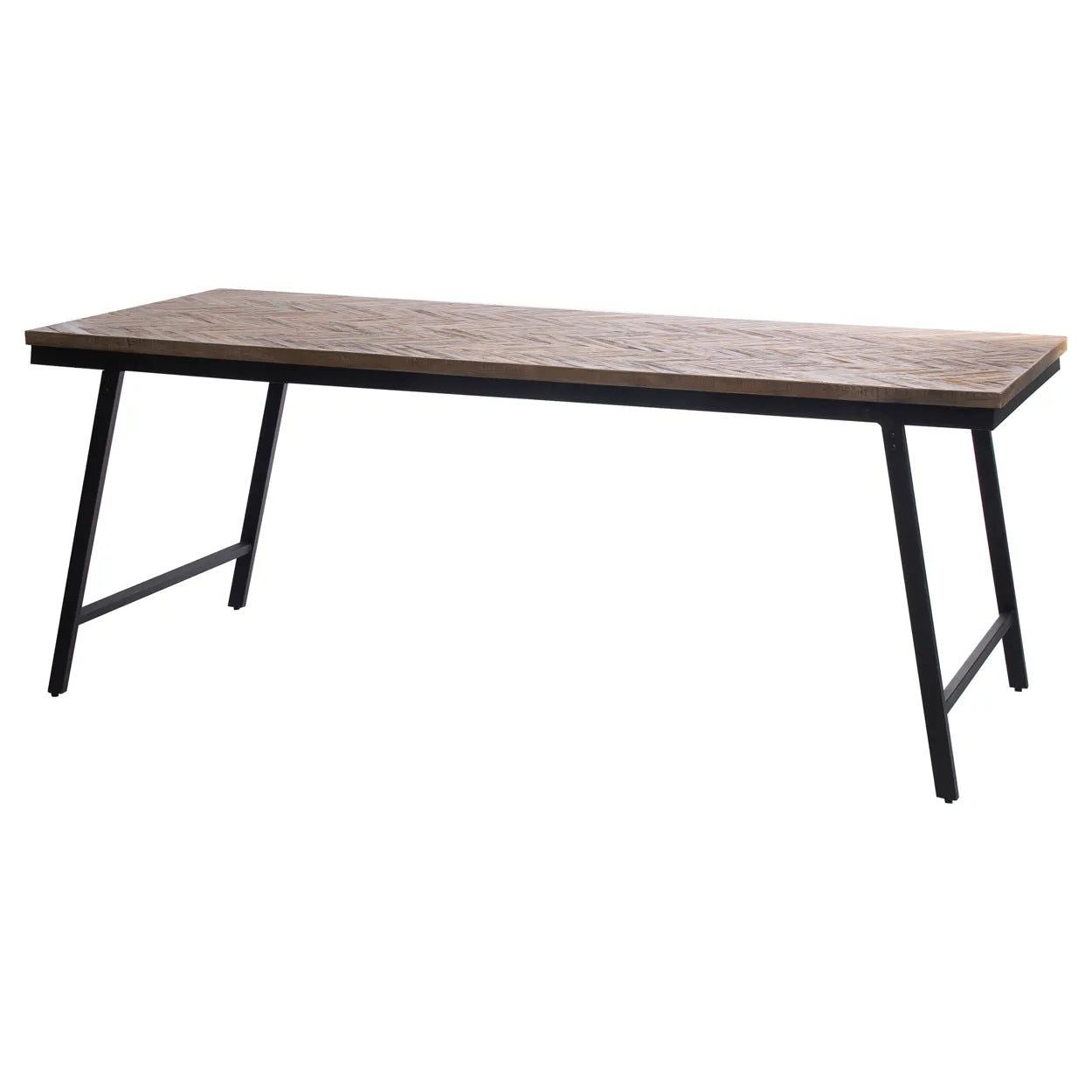 The Herringbone Market Table - Natural - 200cm