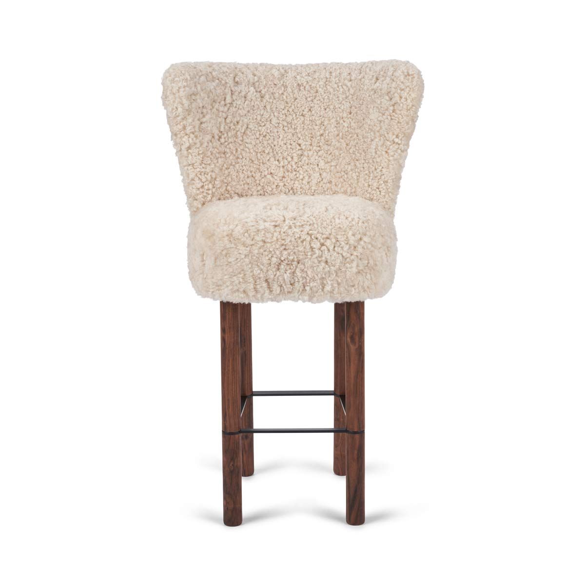 Emilia Barstool, New Zealand Sheepskin