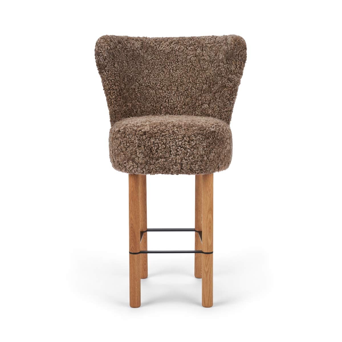 Emilia Barstool, New Zealand Sheepskin