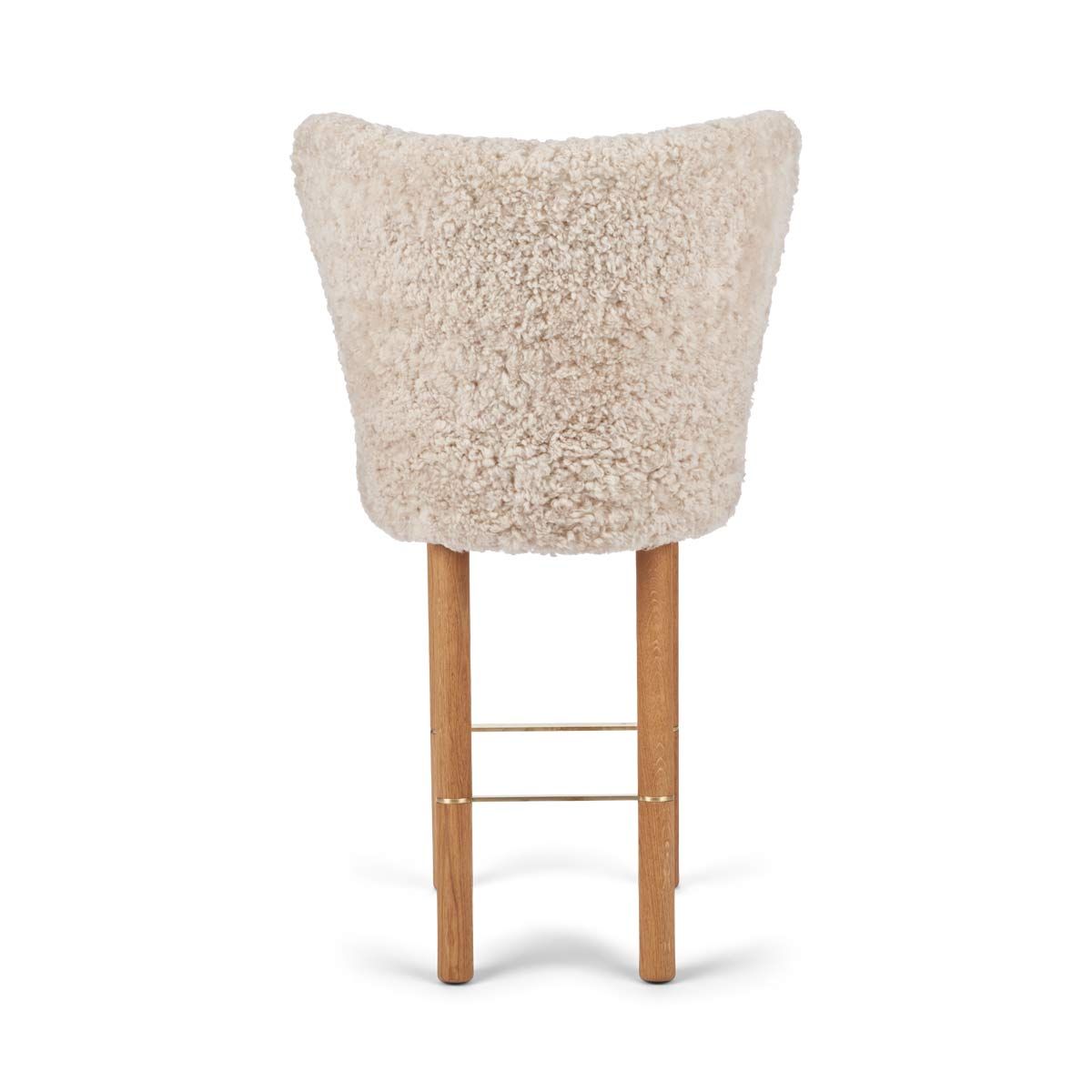 Emilia Barstool, New Zealand Sheepskin