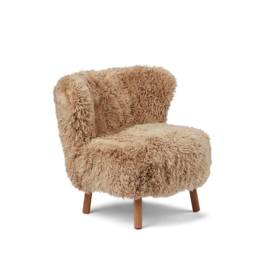 NC | Interior Emil Lounge Chair  New Zealand Lambskin Long Wool