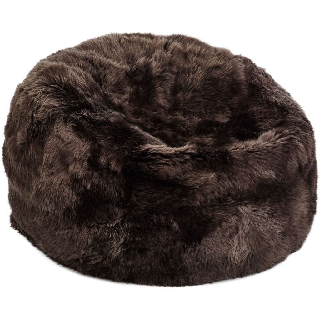 New Zealand Sheepskin Bean Bag, 36" Long Wool Handade in Denmark