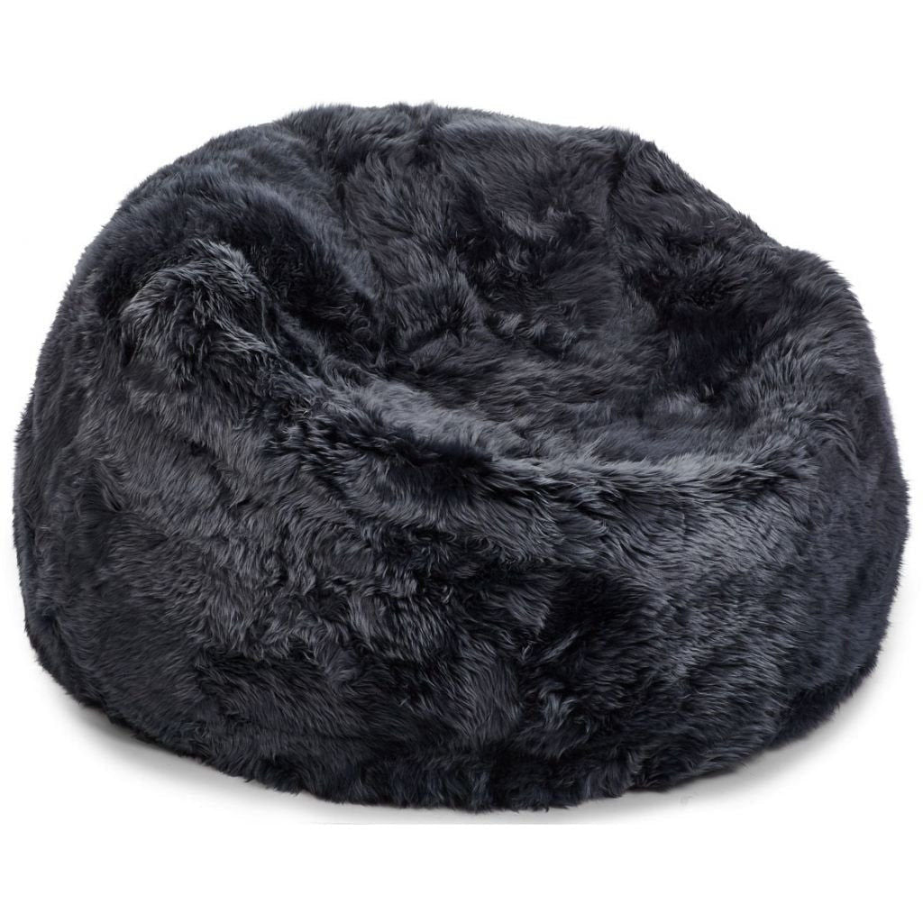 New Zealand Sheepskin Bean Bag, 36" Long Wool Handade in Denmark