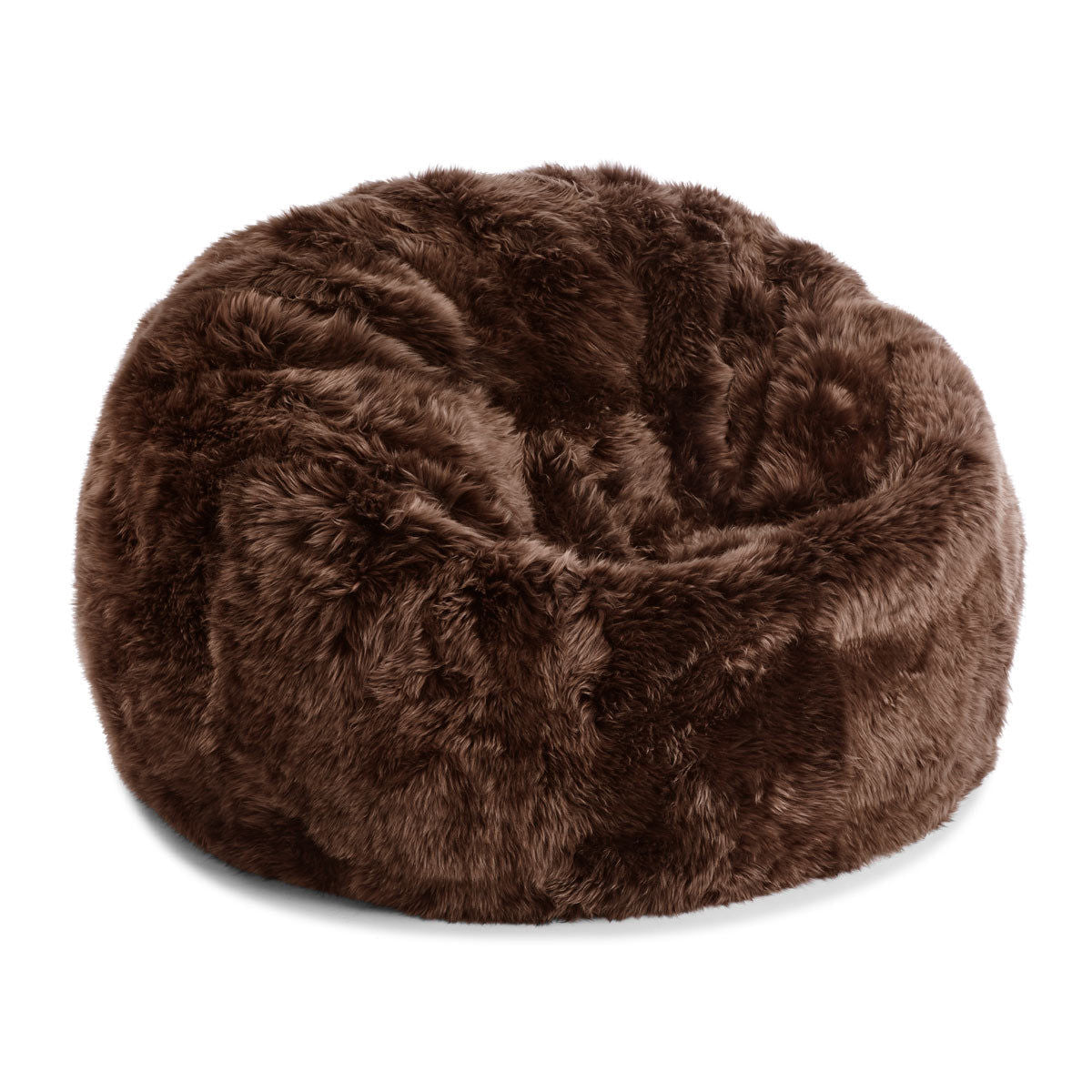 New Zealand Sheepskin Bean Bag 28" Long Wool, Handmade in Denmark