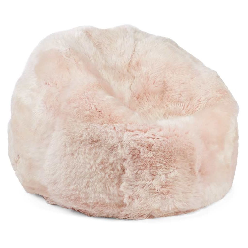 New Zealand Sheepskin Bean Bag, 36" Long Wool Handade in Denmark