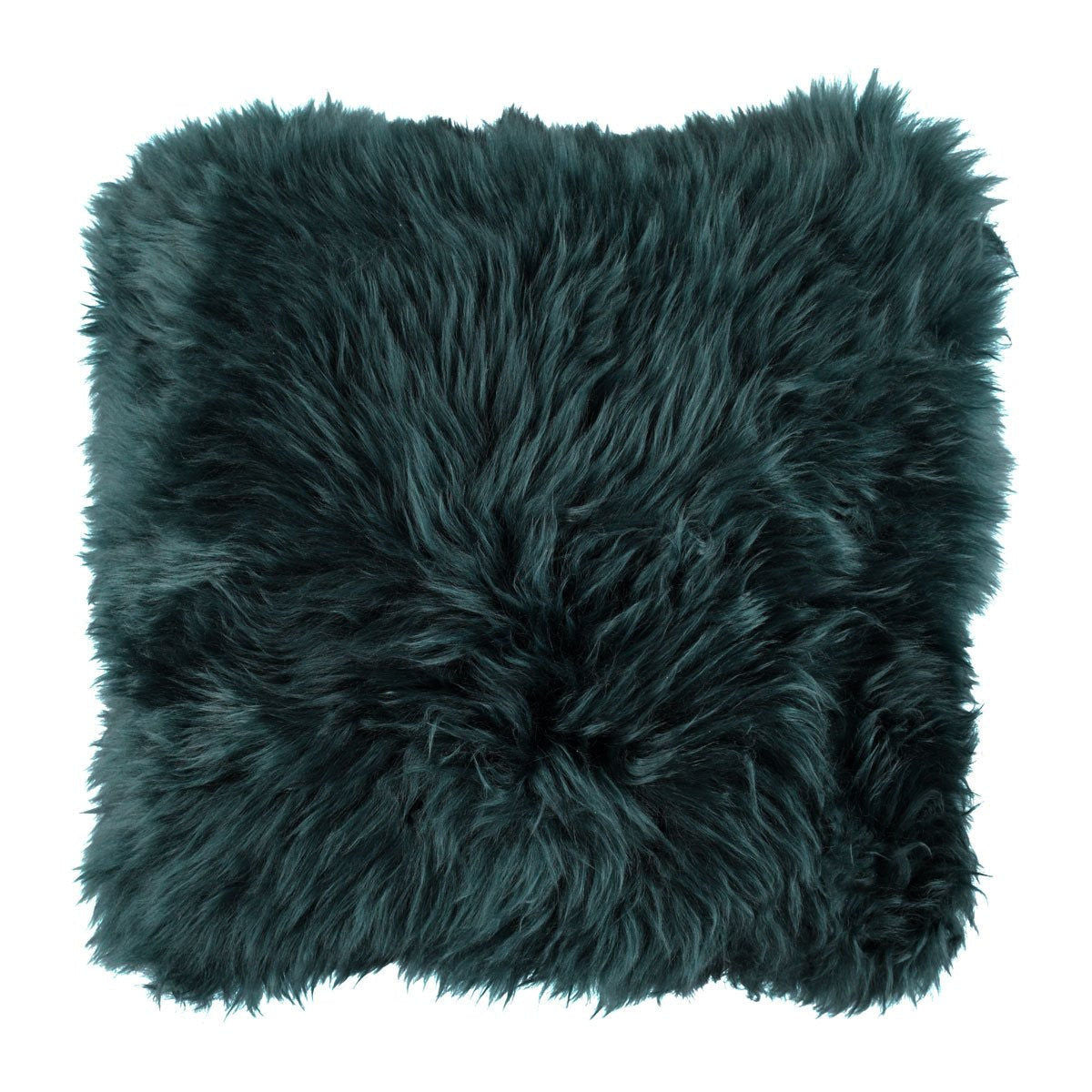 New Zealand Sheepskin Cushion Long Wool 14 x 14 inch