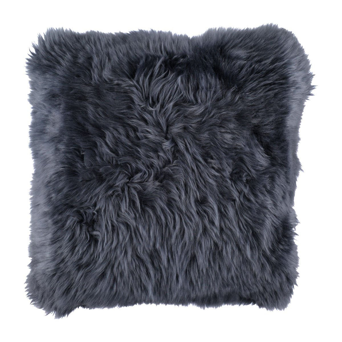 New Zealand Sheepskin Cushion Long Wool 14 x 14 inch