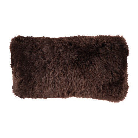 New Zealand Sheepskin Pillow Double Sided 10 x 20"