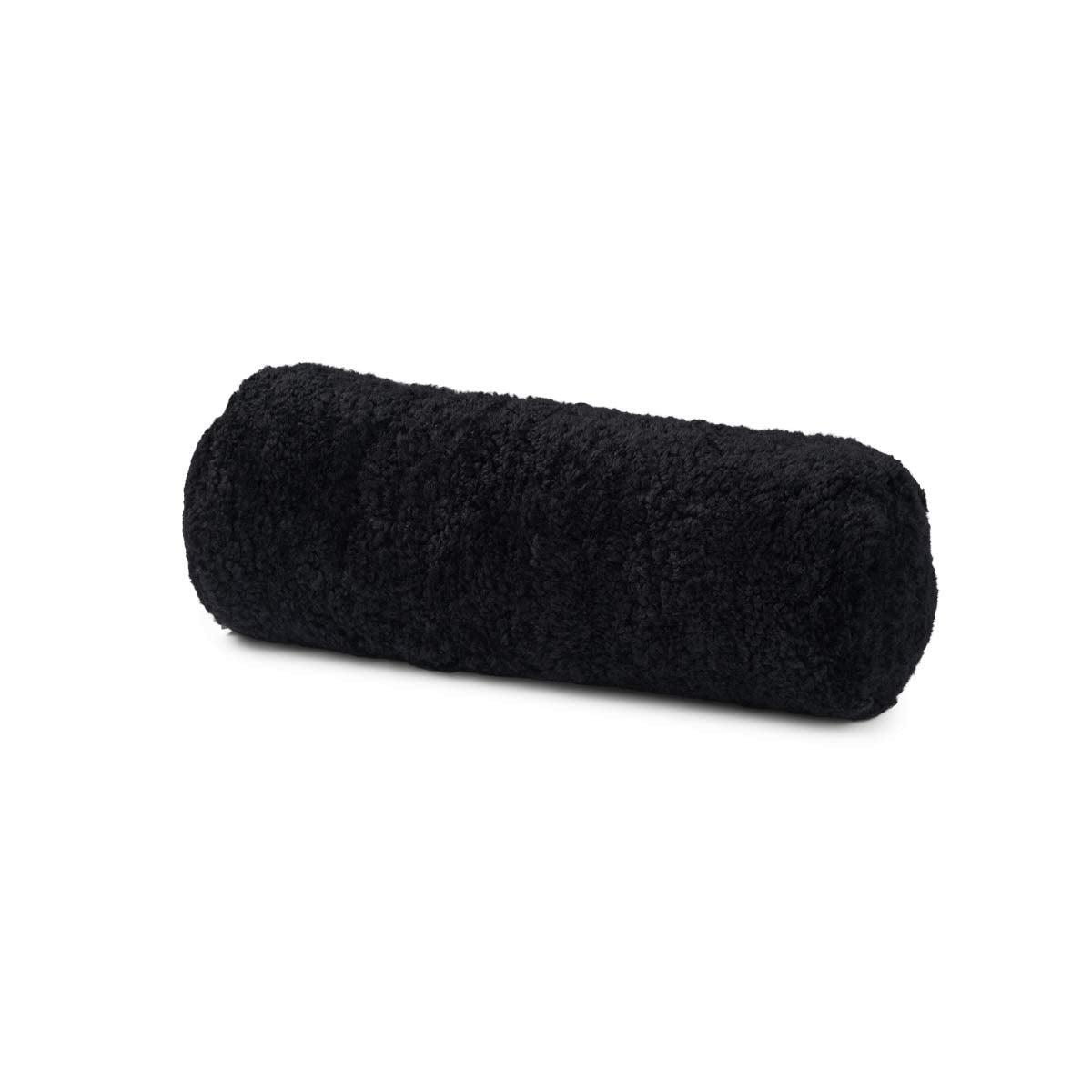 New Zealand Sheepskin Bolster Coral Reef Cushion, Short Wool Curly