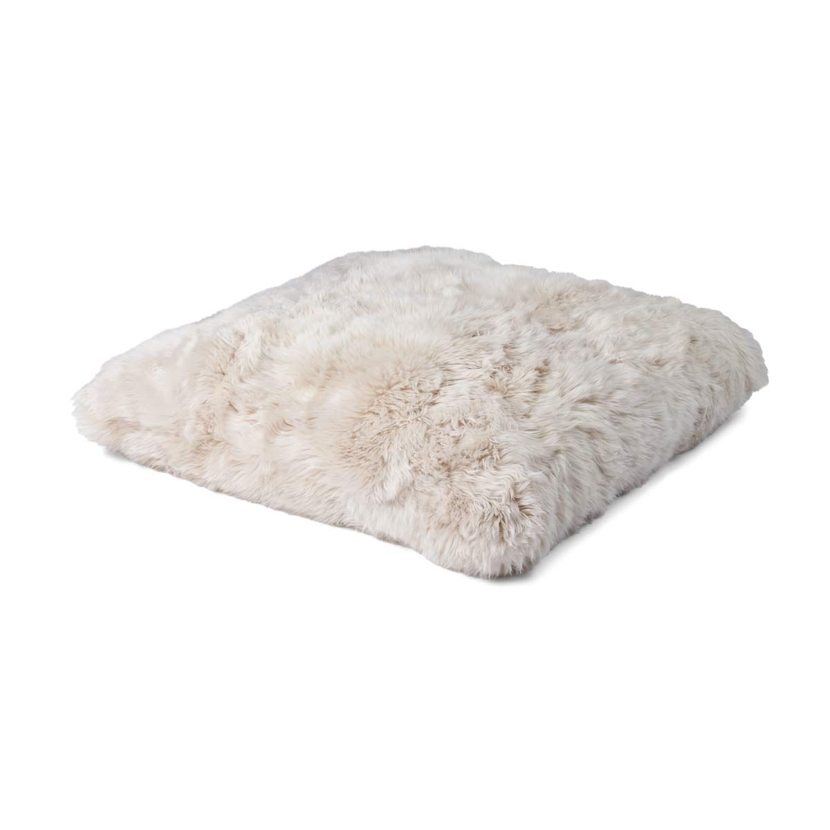 Maxi Float Cushion, New Zealand Sheepskin Long Wool Single Sided