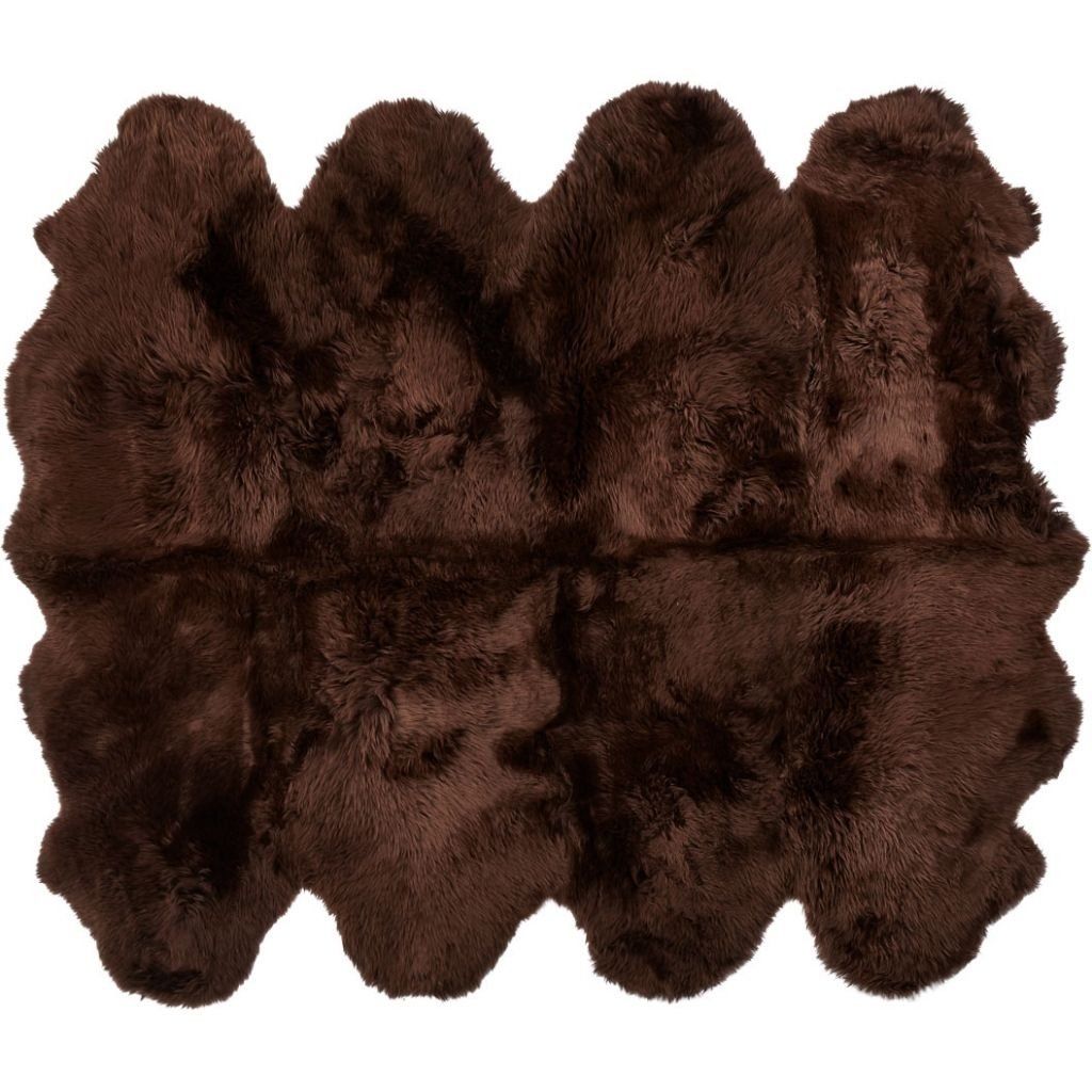 New Zealand Sheepskin Rug 71 x 84" Long Wool