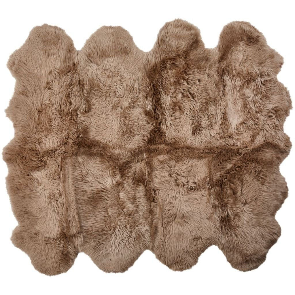 New Zealand Sheepskin Rug 71 x 84" Long Wool