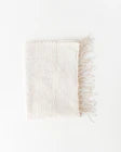 Handwoven Cotton Riveria Hand Towel, Natural, Handmade in Ethiopia